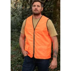Homme NATURELAND GILET REVERSIBLE OUVERTURE