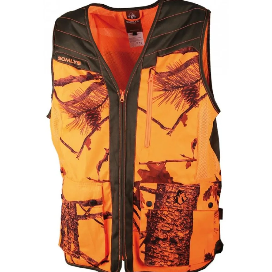 Homme SOMLYS GILET SUMMER BLAZE KAKI