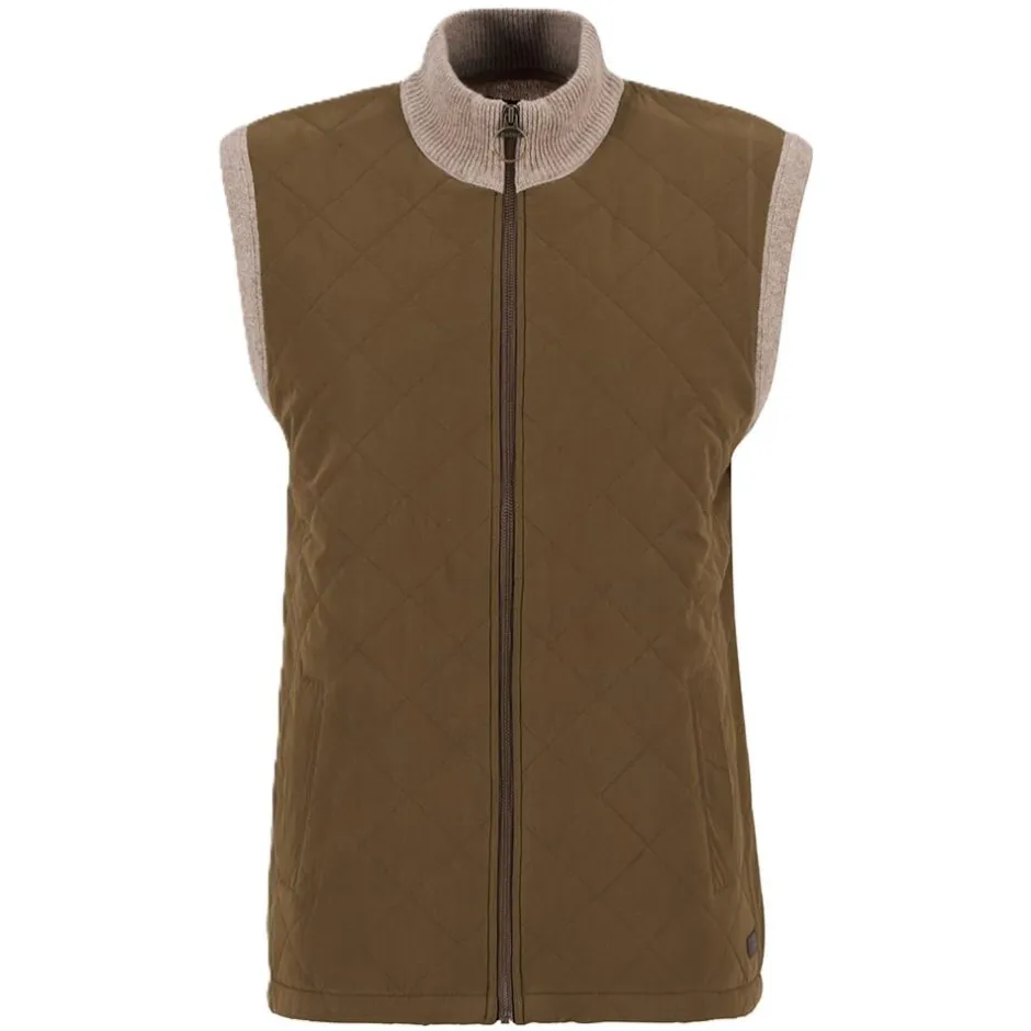 Homme BARBOUR GILET TRICOT SHOVELER PIERRE