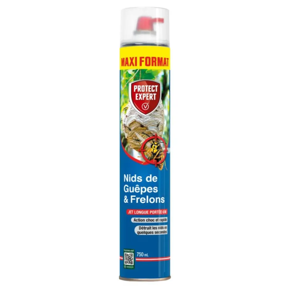PROTECT EXPERT GUEPES ET FRELONS LONGUE PORTÉE 750ML
