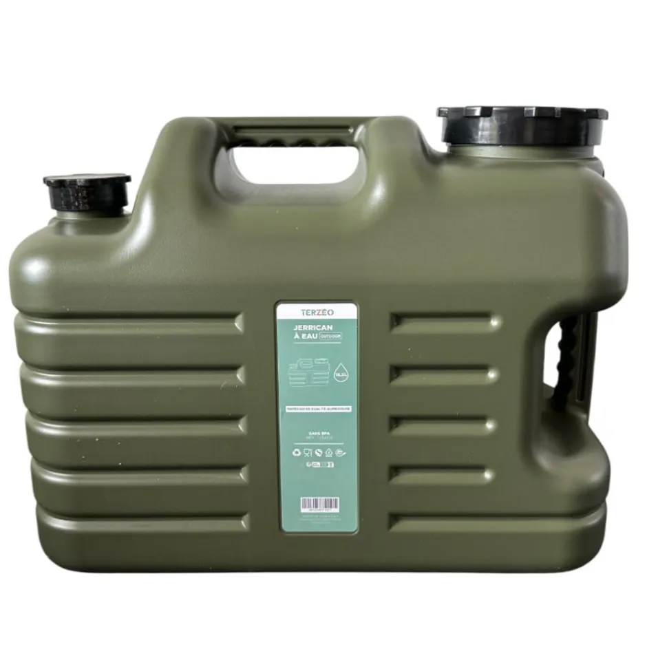 TERZEO PASSIONNÉS DE NATURE JERRICAN A EAU KAKI 18,5L + ROBINET