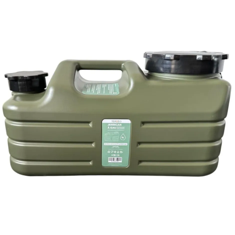 TERZEO PASSIONNÉS DE NATURE JERRICAN A EAU KAKI 5L + ROBINET