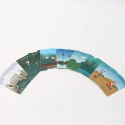 Enfant TERRES & EAUX JEU DE 7 FAMILLES T&E CAVALIERS