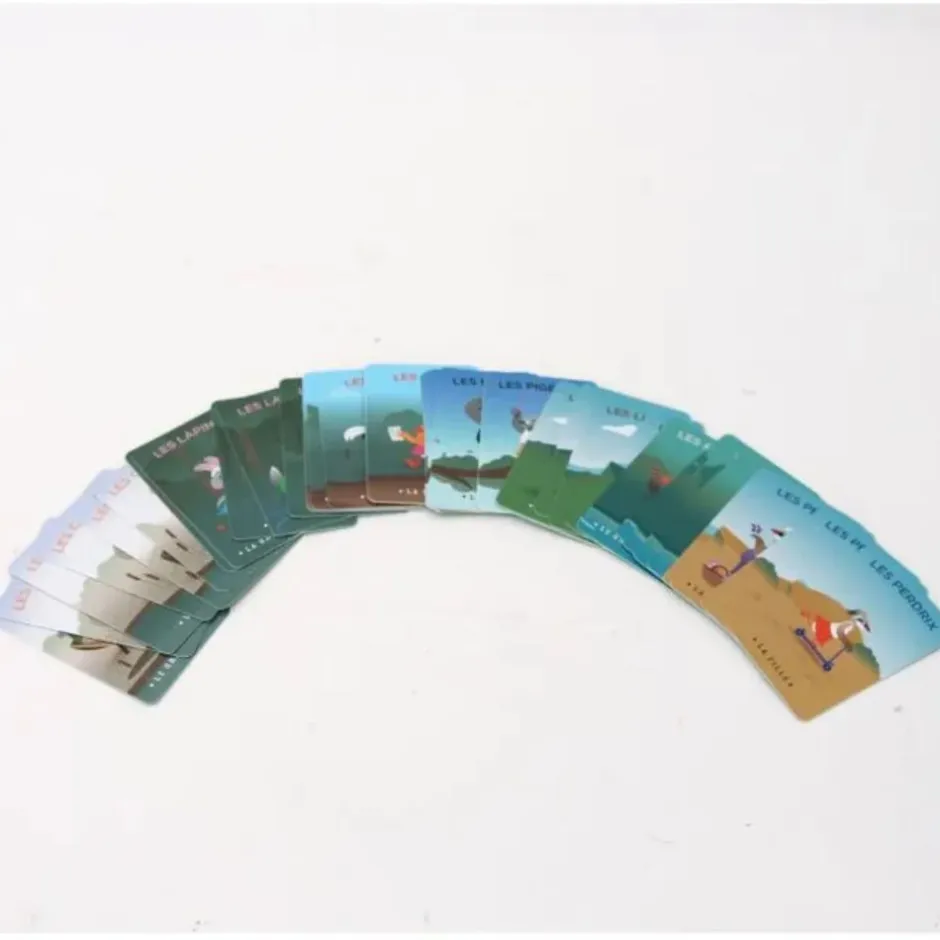 Enfant TERRES & EAUX JEU DE 7 FAMILLES T&E CHASSEURS