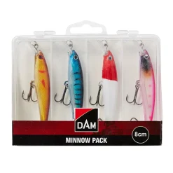 DAM KIT DE LEURRES MINNOW X4