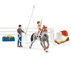 Enfant SCHLEICH KIT DE VOLTIGE ÉQUESTRE HORSE CLUB MIA