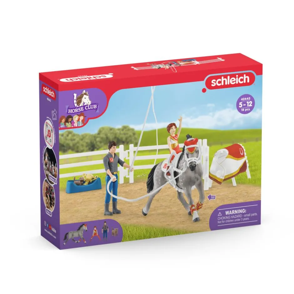 Enfant SCHLEICH KIT DE VOLTIGE ÉQUESTRE HORSE CLUB MIA