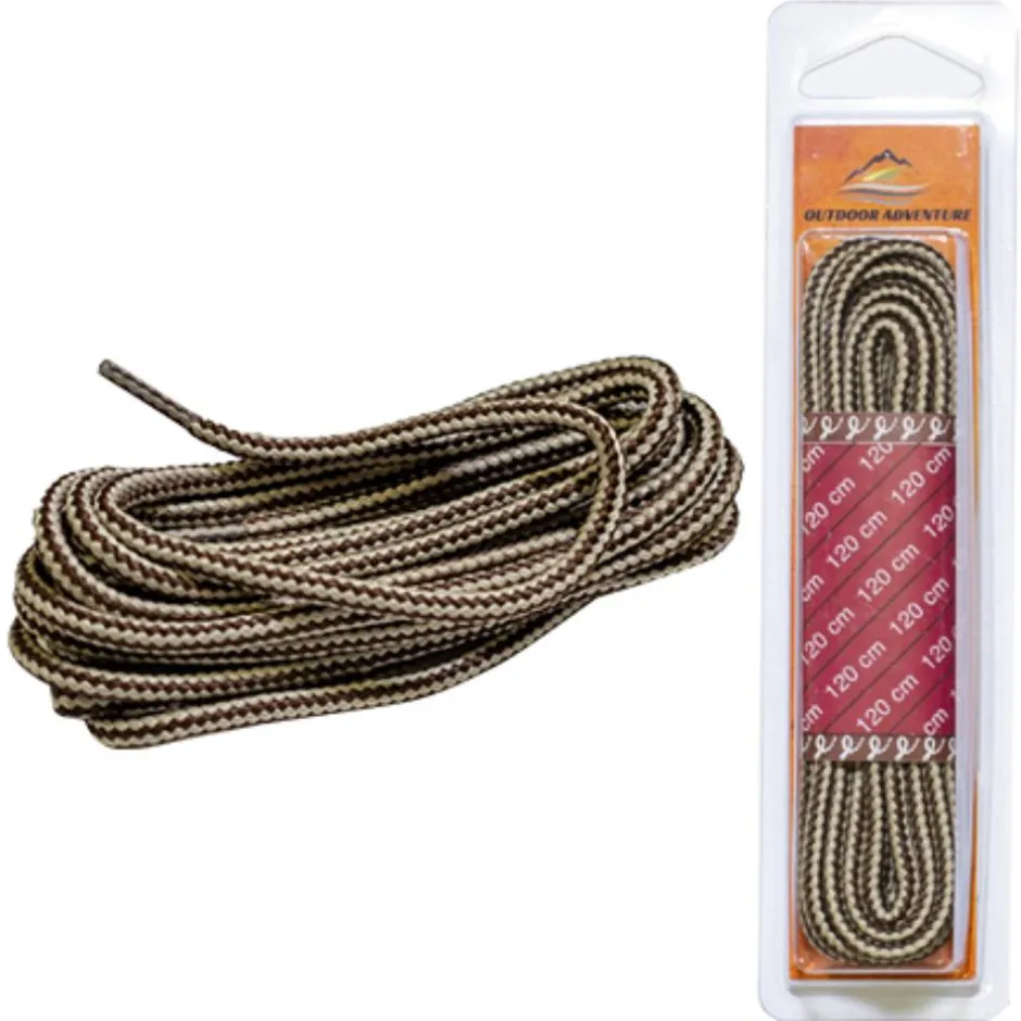 OUTDOOR ADVENTURE LACET BI COLORE MARRON/BEIGE