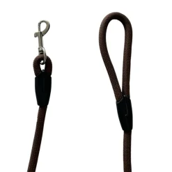 TERZEO VOS ANIMAUX LAISSE NYLON RONDE MARRON