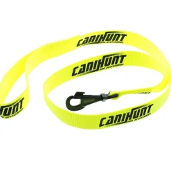 CANIHUNT LAISSE PLATE NYLON HUNTER 1,2M JAUNE