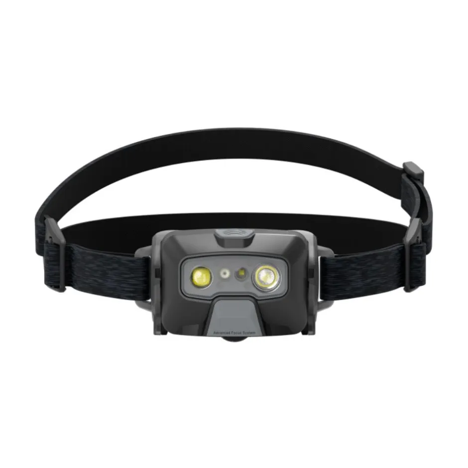LED LENSER LAMPE FRONTALE HF6R 800LUM FOCUS NOIR