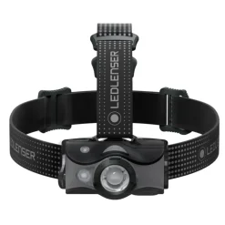 LED LENSER LAMPE FRONTALE MH7 600LUM RECHARG NR/GRI
