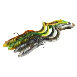 SAVAGE GEAR LEURRE 3D REAL EEL BULK 20CM 38G