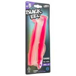 FIIISH LEURRE SOUPLE COMBO BLACK EEL 200 SHORE 50G