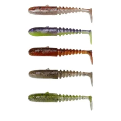 SAVAGE GEAR LEURRE SOUPLE GOBSTER SHAD 9CM 9G X 5