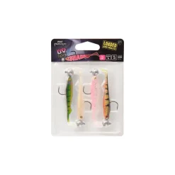 FOX RAGE LEURRES MONTES SLICK SHAD UV X4