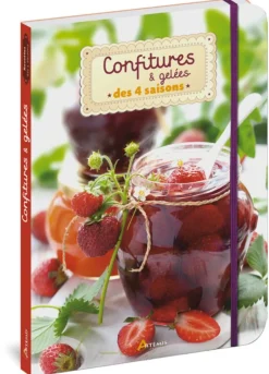ARTEMIS LIVRE CONFITURES GELEES 4 SAISONS