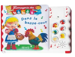 Enfant FLEURUS LIVRE ENFANT SONORE DANS LA BASSE-COUR