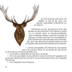 EDITION DE MONTBEL LIVRE UNE BELLE CHASSE POUR CLEMENCE