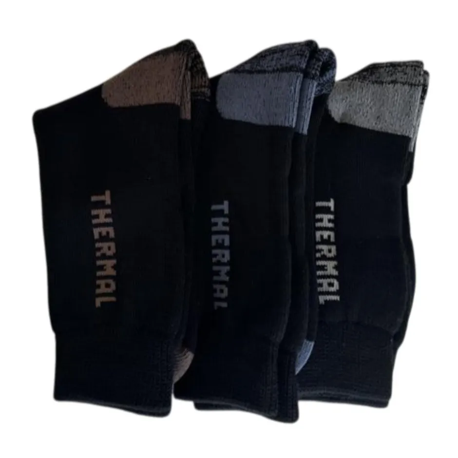 TERZEO PASSIONNÉS DE NATURE LOT DE 3 CHAUSSETTES THERMAL