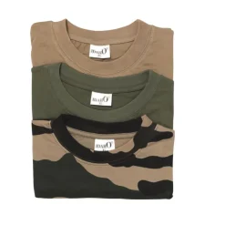 Homme PERCUSSION LOT DE 3 TEE SHIRTS KAKI BEIGE CAMO
