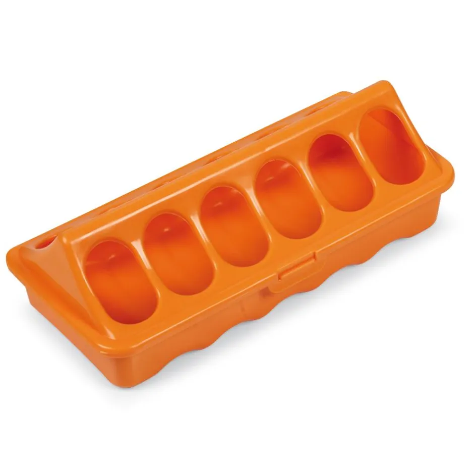 GAUN MANGEOIRE PLASTIQUE ORANGE