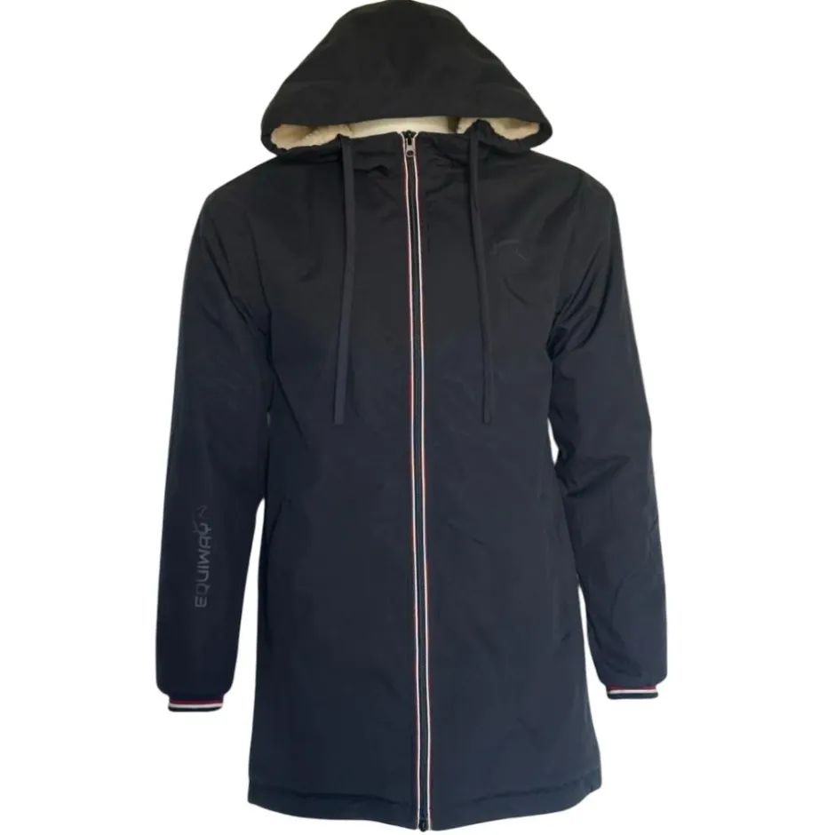 Femme TERZEO CAVALIERS MANTEAU CHAUD IMPERMEABLE MI-LONG FRENCHY