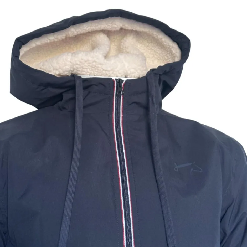 Femme TERZEO CAVALIERS MANTEAU CHAUD IMPERMEABLE MI-LONG FRENCHY