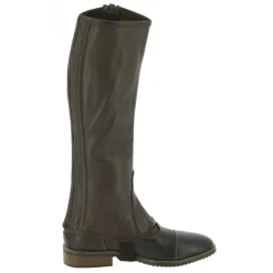 EQUITHEME MINI-CHAPS CUIR MARRON