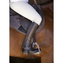 EQUITHEME MINI-CHAPS CUIR MARRON
