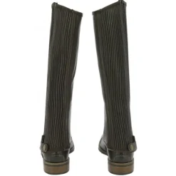 EQUITHEME MINI-CHAPS CUIR MARRON