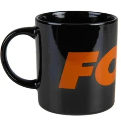 FOX MUG NOIR ORANGE