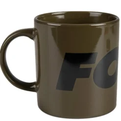 FOX MUG VERT NOIR