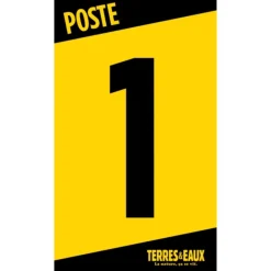 TERZEO CHASSEURS NUMERO DE POSTE BATTUE ROUGE