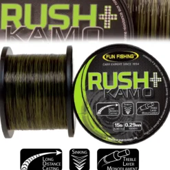 FUN FISHING NYLON RUSH CAMO 1000M