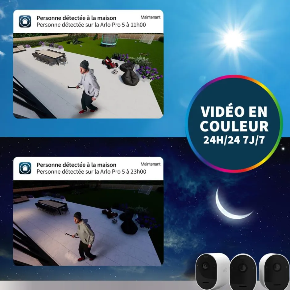 ARLO PACK 2 CAMERAS PRO 5 SPOTLIGHT