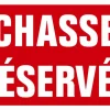 KROMA PANNEAU ALU CHASSE RESERVEE
