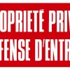KROMA PANNEAU ALU PROP.PRIV.DEF.D'ENTRER