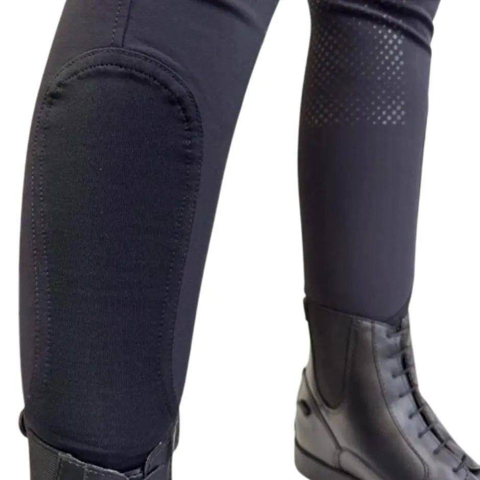 Femme TERZEO CAVALIERS PANTALON MARGAUX GRIP GENOUX NOIR