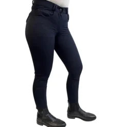 Femme TERZEO CAVALIERS PANTALON SOPHIE GRIP GENOUX MARINE