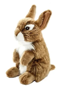 Enfant ANIMA PELUCHE LAPIN BRUN ASSIS 17CM