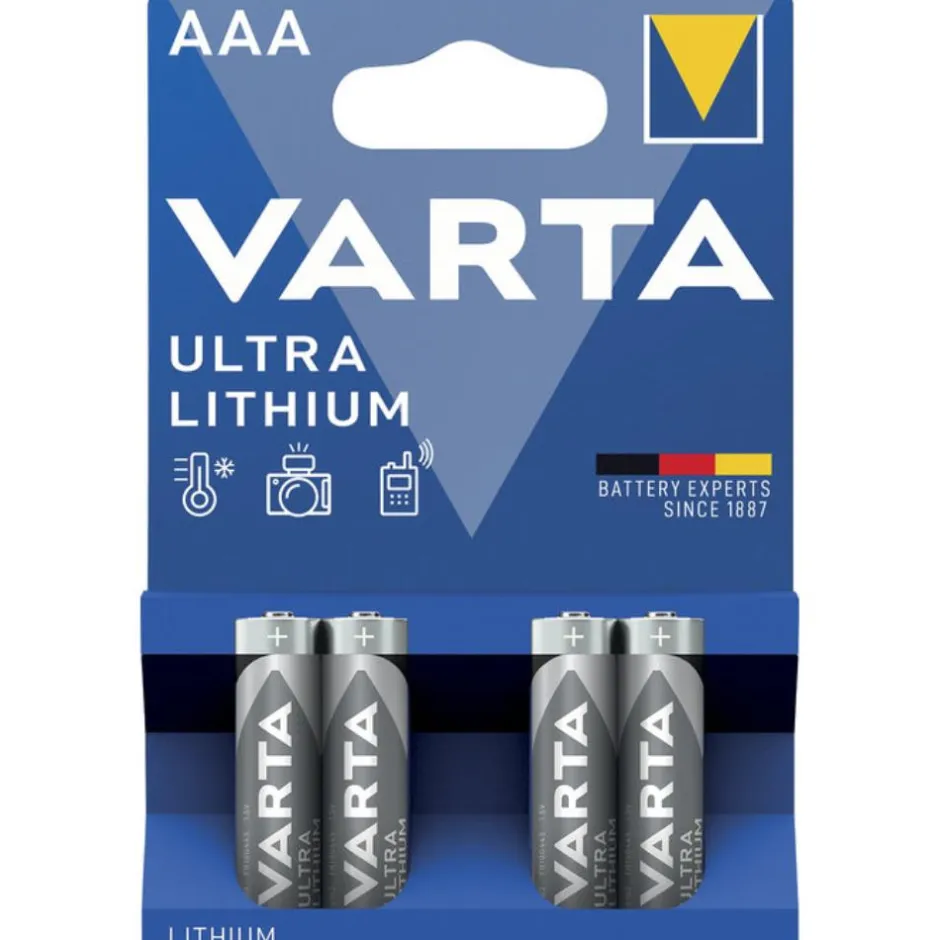 VARTA PILE AAA 1,5V X4