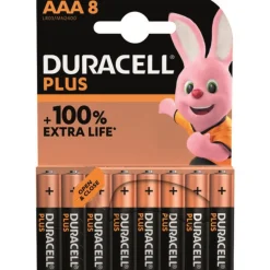 DURACELL PILE AAA/LR03 100% + X8