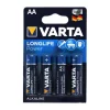 VARTA PILE AA/LR06 LONGLIFE POWER X 4