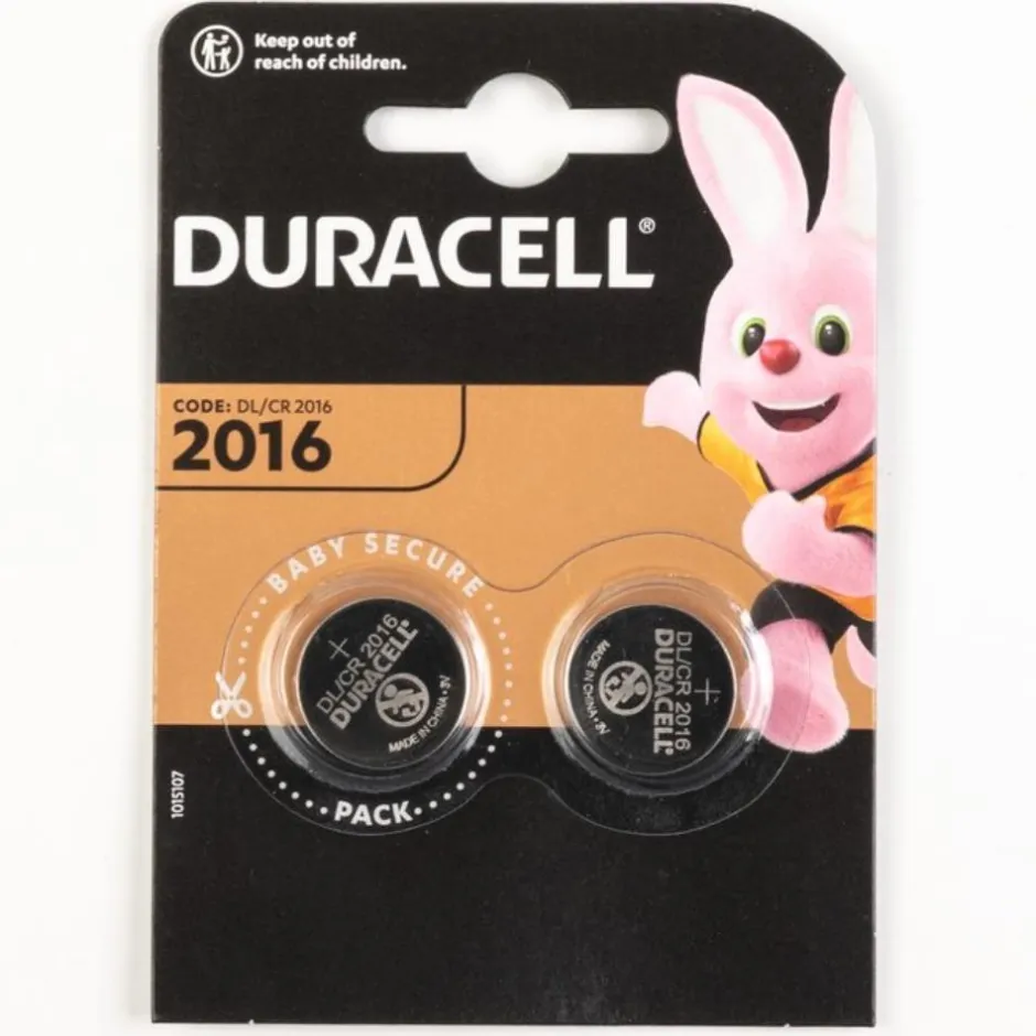 DURACELL PILE CR2016 3V X2
