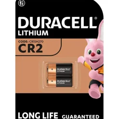 DURACELL PILE CR2 3V X2
