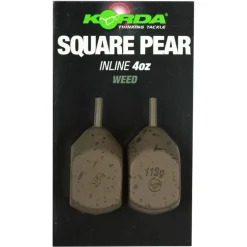 KORDA PLOMB POIRE CARRE INLINE X2