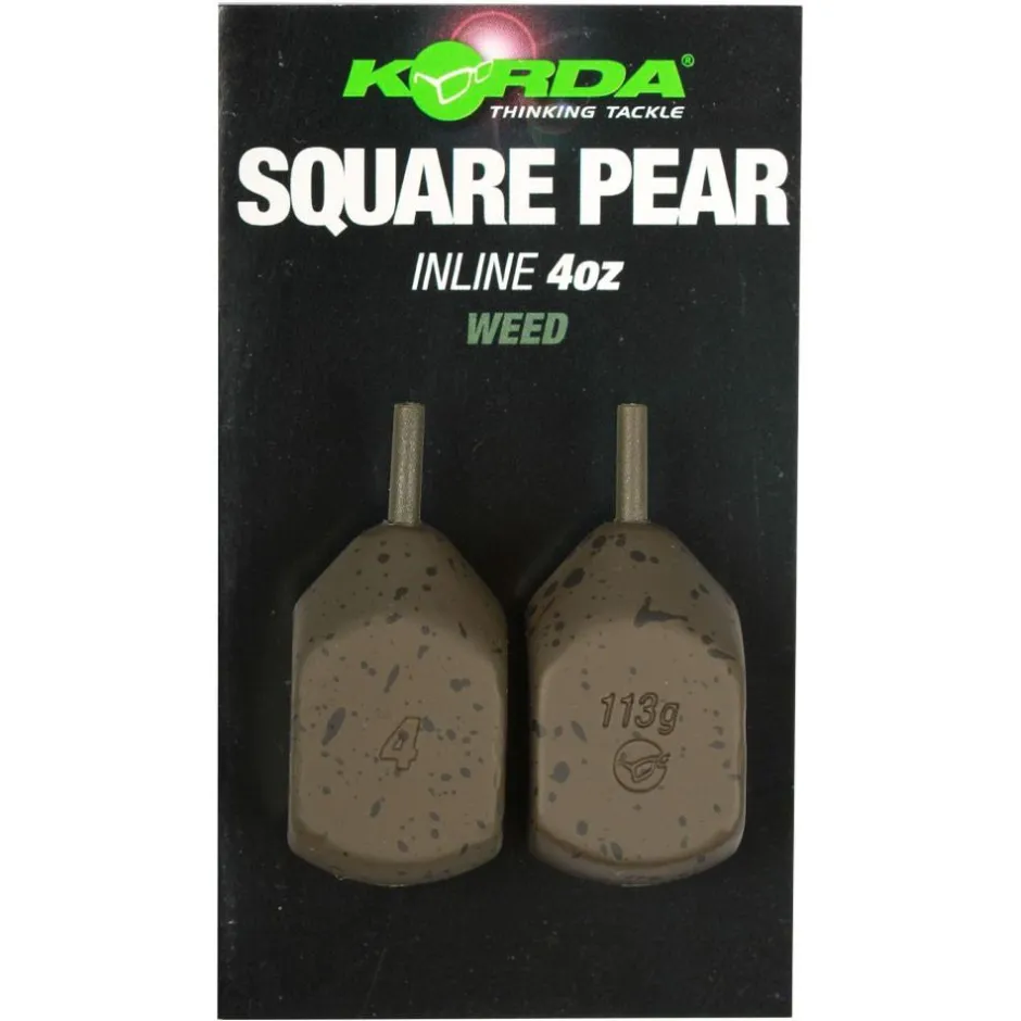 KORDA PLOMB POIRE CARRE INLINE X2