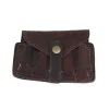 TERZEO CHASSEURS POCHETTE 5 BALLES LISSE CROUTE CUIR