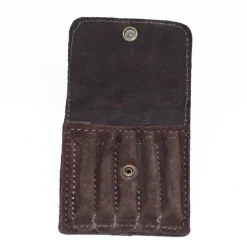 TERZEO CHASSEURS POCHETTE 5 BALLES RAYEES CROUTE CUIR